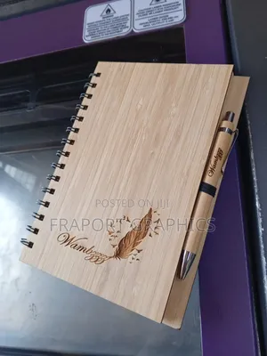 Customized Wooden Notebook