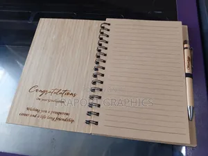 Customized Wooden Notebook