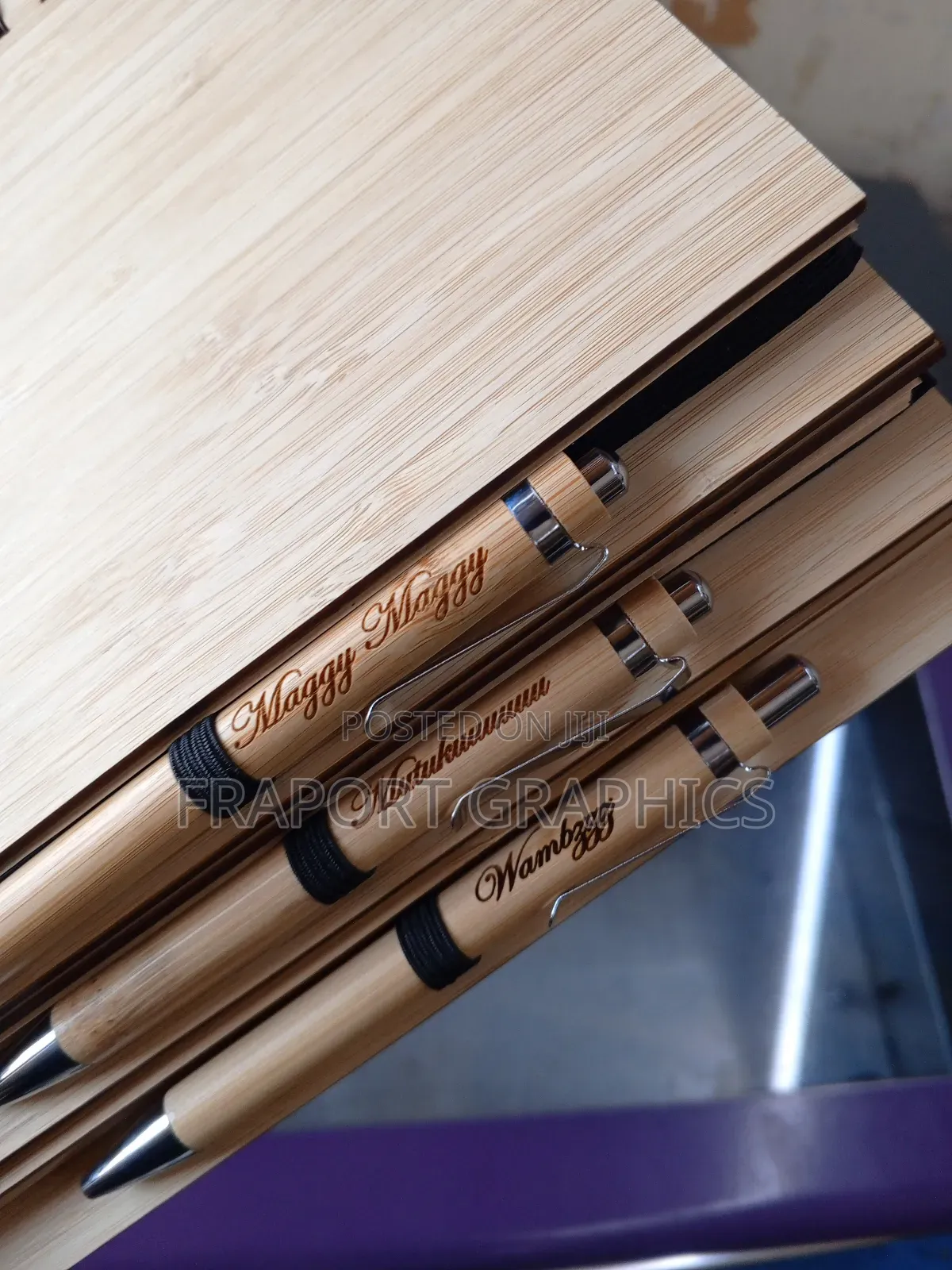 Customized Wooden Notebook