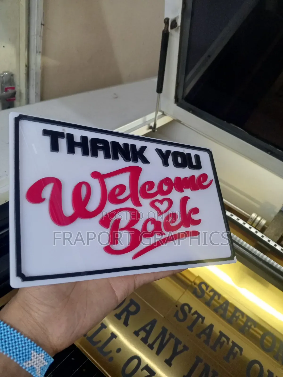 Perspex /Acrylic Signs