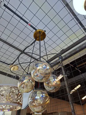 Modern Crystal Ball Pendant Light
