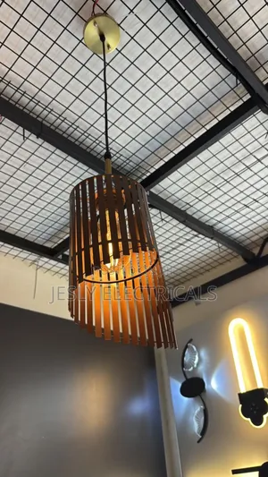 Brown Adjustable Pandent Light