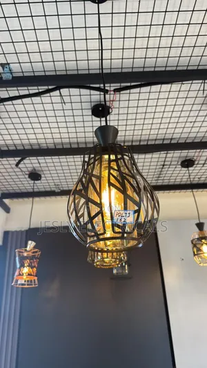Diamond Black Pendant Light