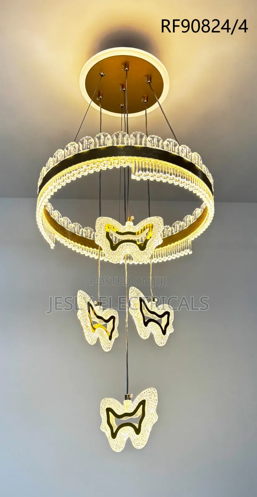 Luxury Classic 3 Colour Ceiling Drop Chandelier