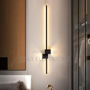 Wall Sconces 36" Black Led Linear Wall Light Fixture
