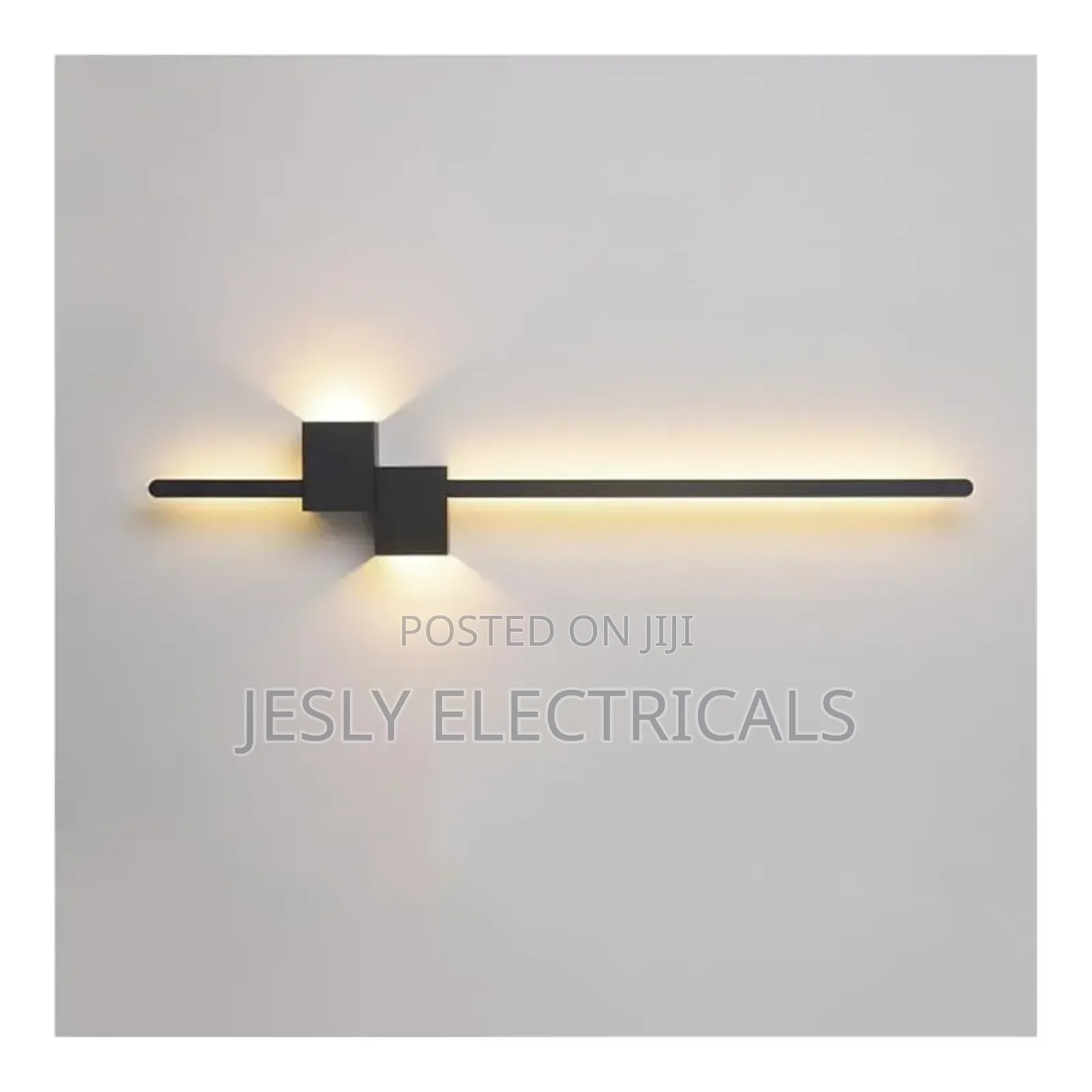 Wall Sconces 36" Black Led Linear Wall Light Fixture