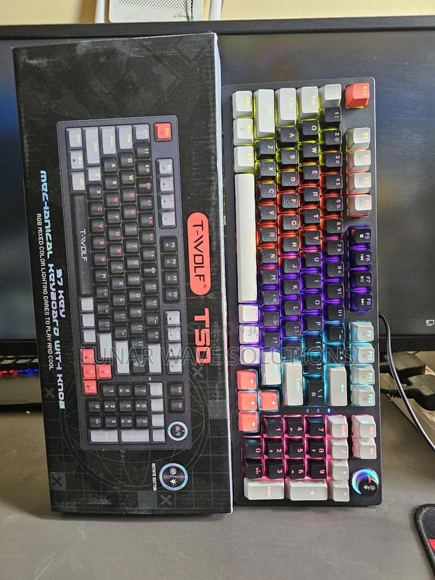 Ultra Backlit Keyboard Ergonomic Mechanical Keyboard - thumbnail 4