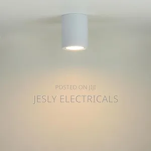 Bauhaus E27 Elegant White Metal Ceiling Light