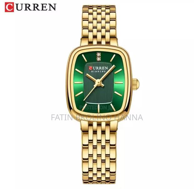 Ladys Gold Curren Watch - thumbnail 2