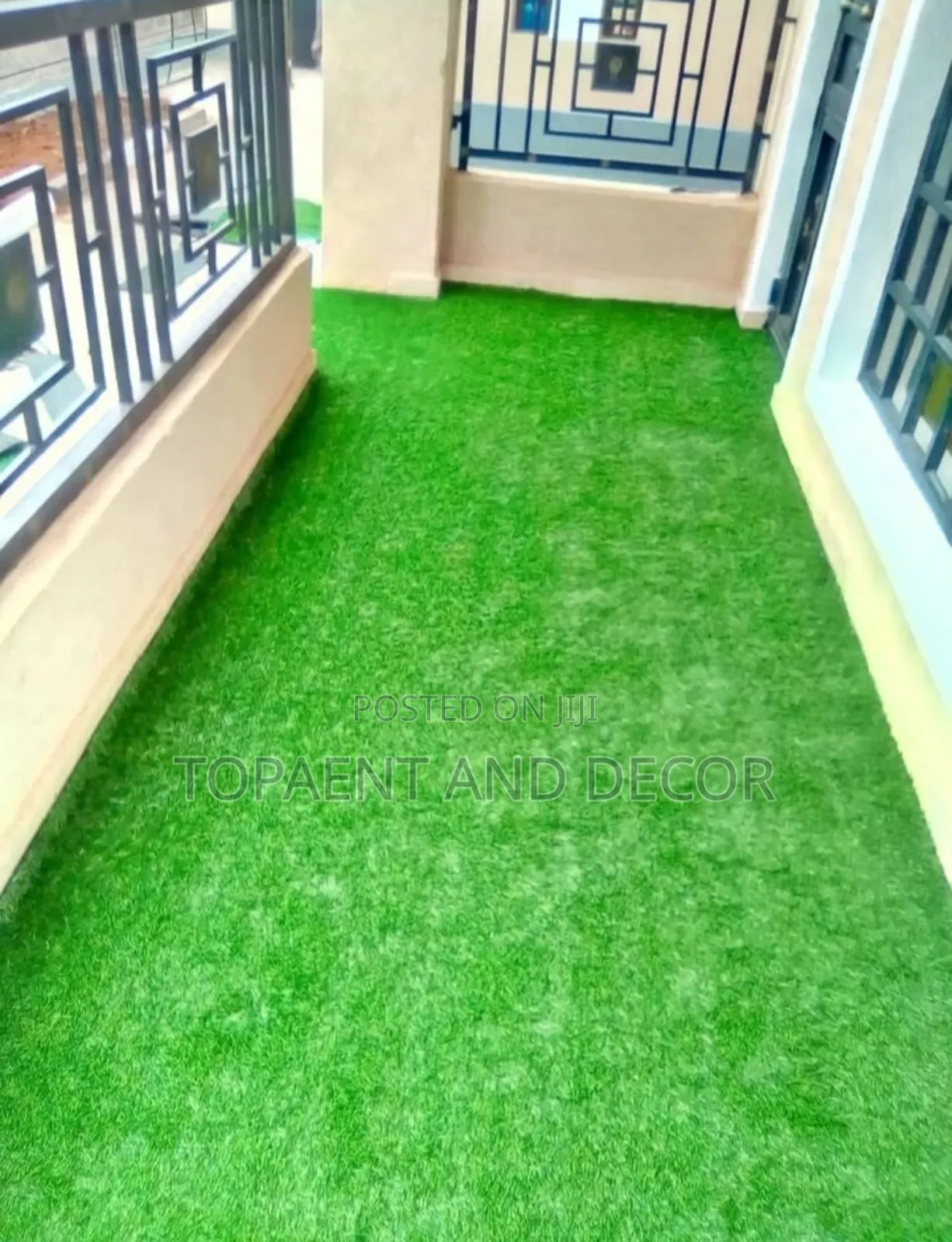 Realistic Look for Balcony Artificial Grass Carpet
