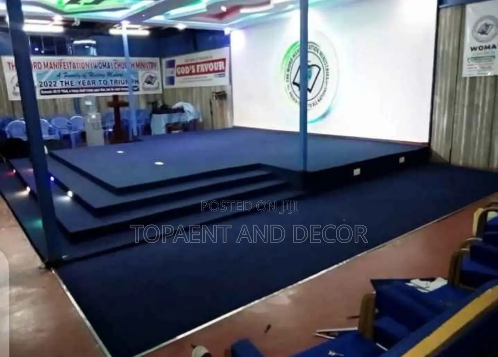 Heavy Duty Wall to Wall Carpet for Church and Office Use