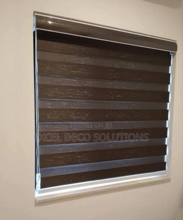 Luxury Zebra Roller Blinds – Transform Any Space - main view
