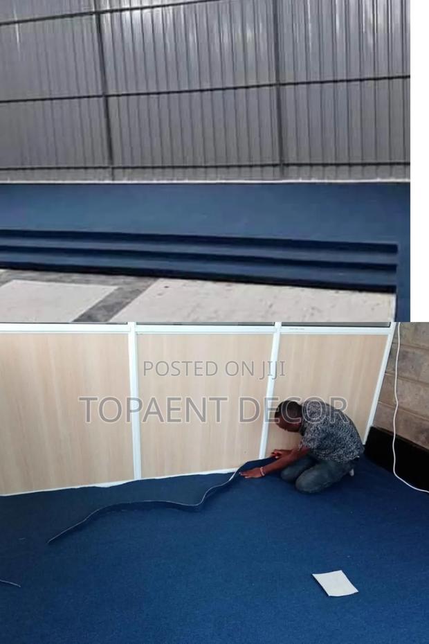 Nevy Blue All Room 4mm Thick Delta Wall to Wall Carpets - main view