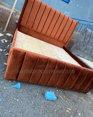 5x6 Orange Fabric Bed - Payment on Delivery