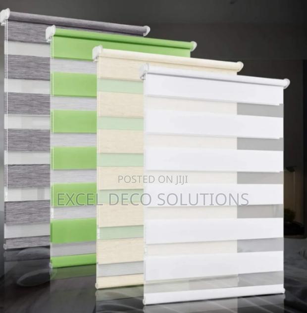 Modern Zebra Window Blinds – Perfect Balance of Light Privacy
