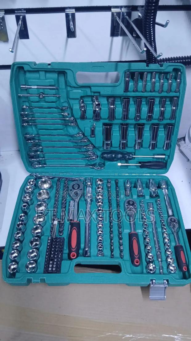 216pcs Socket Wrench Chrome Vanadium Tool Set