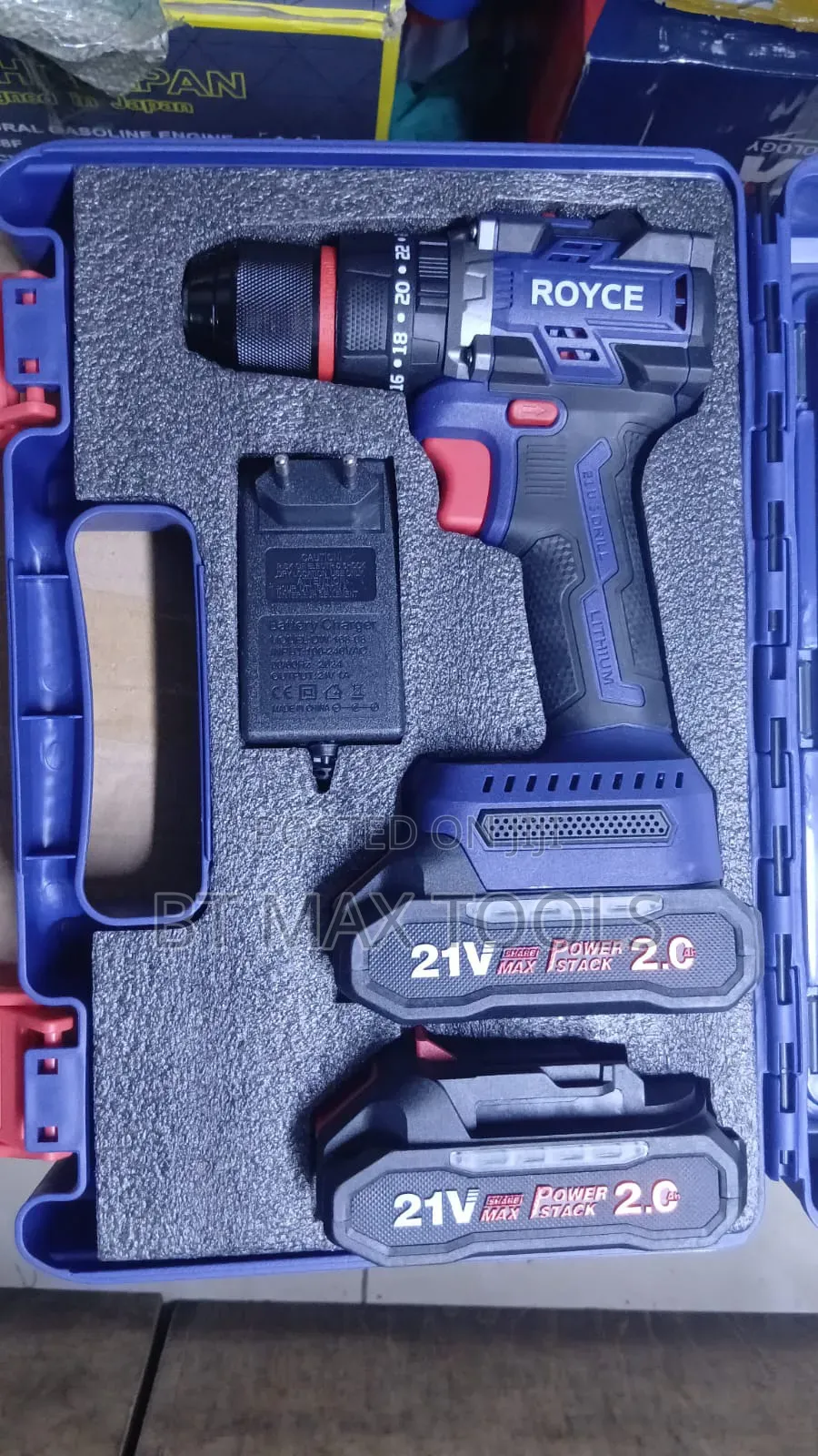 21v Royce Cordless Brushless Drill