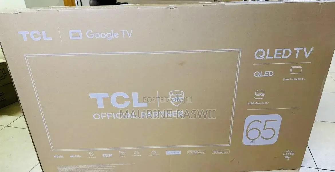 TCL 65′′ 65t6c Qled HDR Pro Google Tv