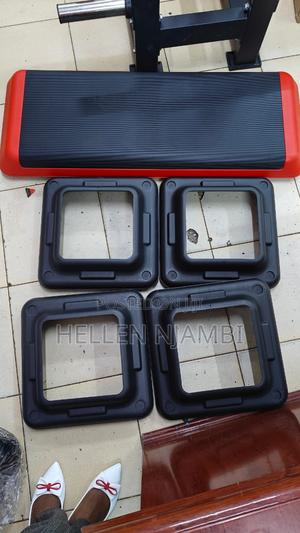 Commercial Aerobic Step Platform With Adjustable Height - main view