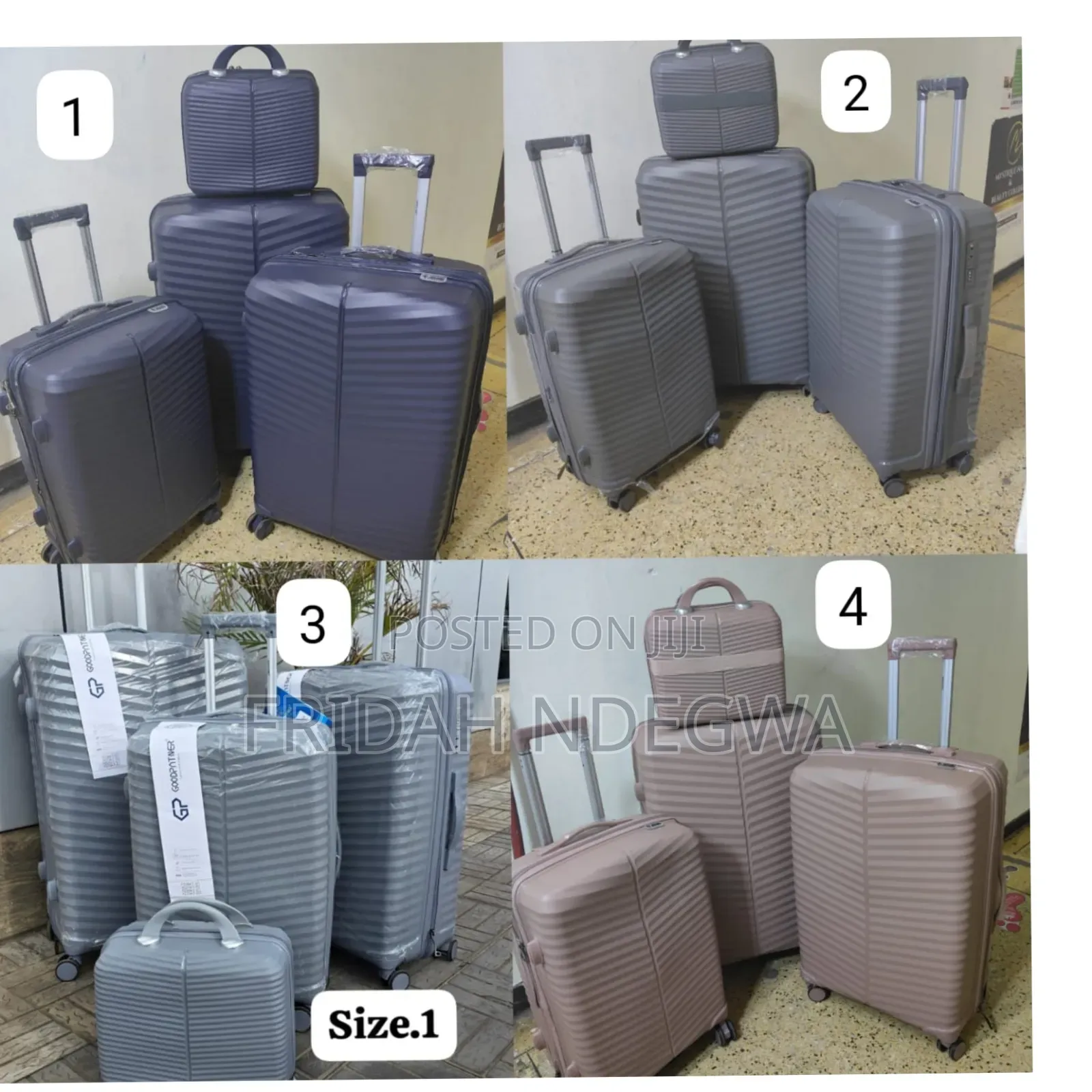 4 in 1 Luxurious Unbreakable Suitcase