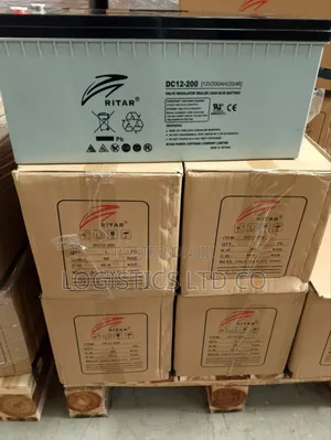 Original Ritar 200ah Battery Gel 12v Maintenance Free Battery