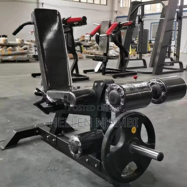 Plate Loaded Prone Leg Curl Extension - main view