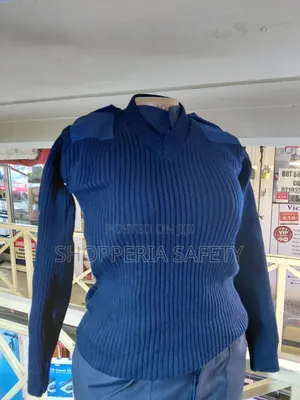 Navy Blue Security Sweater