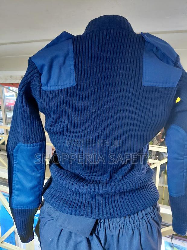 Navy Blue Security Sweater - thumbnail 2