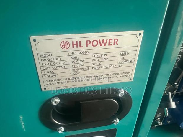 Hl Power Hl11000 11kva Single Phase Silent Diesel Generator - thumbnail 2