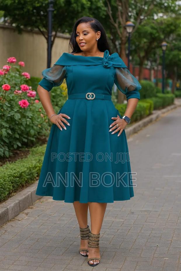 Skater Dress 
Sizes:- *46-54*