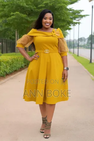 Skater Dress 
Sizes:- *46-54*