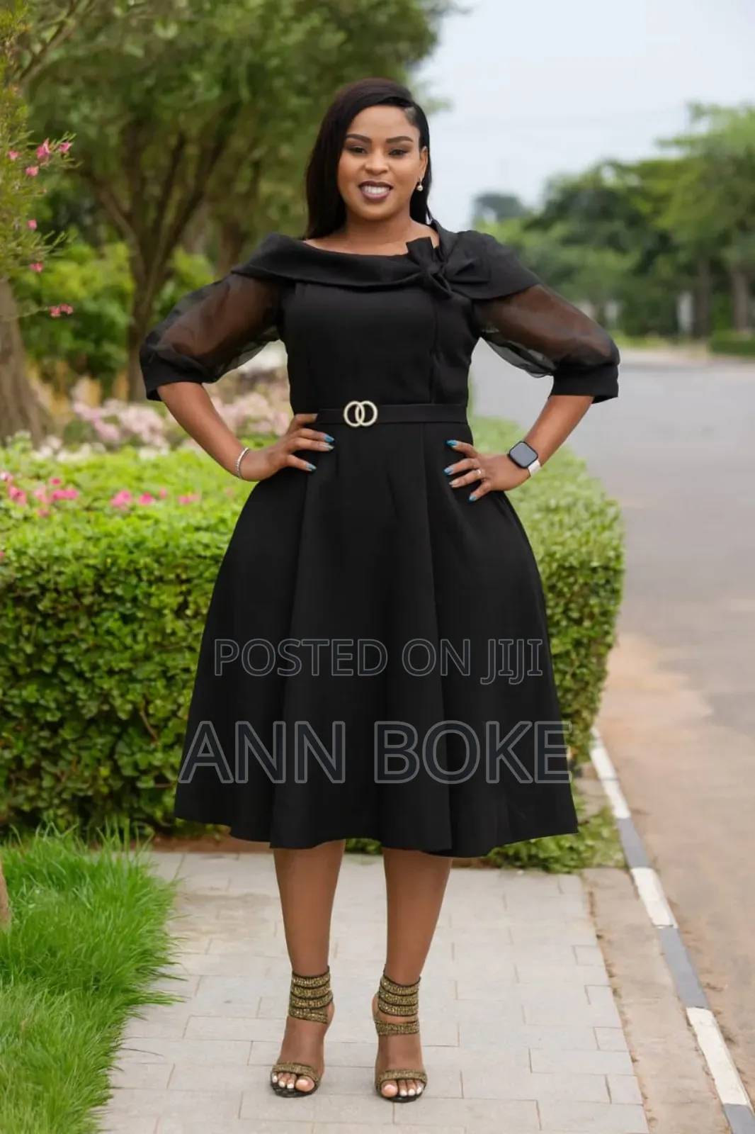 Skater Dress 
Sizes:- *46-54*