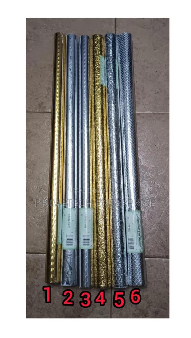 Aluminium Foil Sticker 61cm by 2m - main view