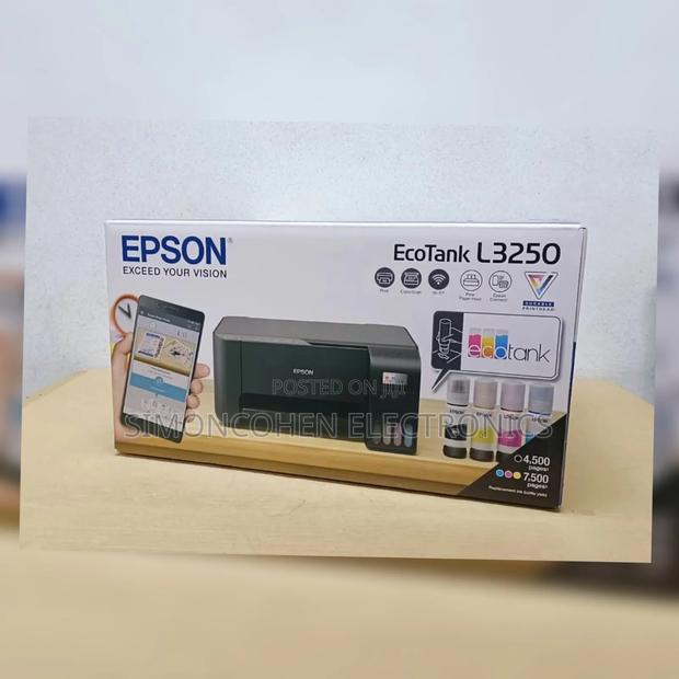 Epson Ecotank L3250 A4 Wifi Wireless All In One Ink Tank Printer