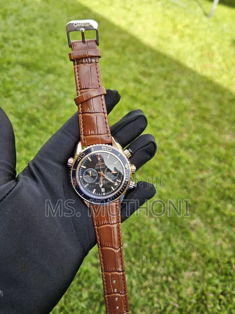 Premium Omega for Gents Watch (Rotating Bezel / Chronograph)