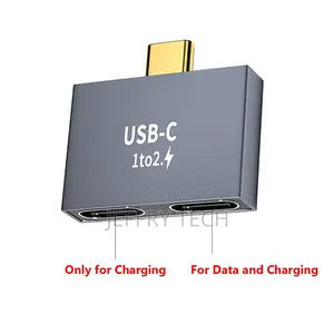 Phone 1 to 2 Adapter Type-C Splitter Pd Charger Data Transfer Usb C Ma