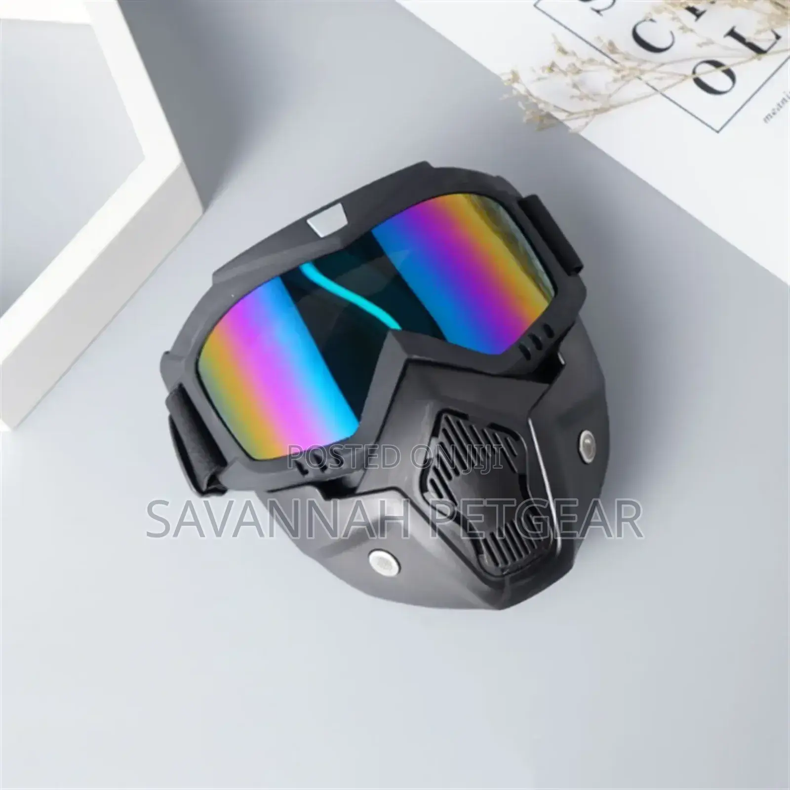 Full Face Outdoor Motorcycle Ski Mask for Off-Road Windproof Glasses