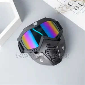 Full Face Outdoor Motorcycle Ski Mask for Off-Road Windproof Glasses