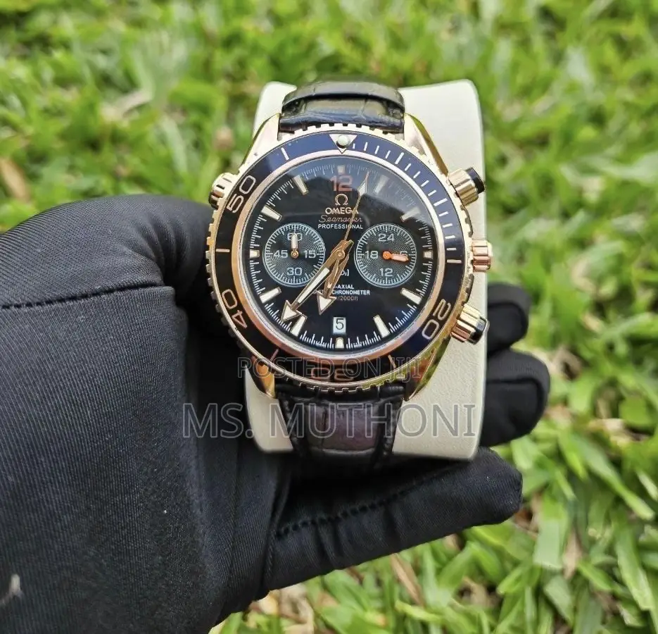 Premium Omega for Gents Watch (Rotating Bezel / Chronograph)