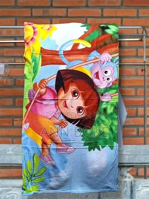 *Cartoon Towels Available* Size: 70x140cm *Price:* *Single Pcs: