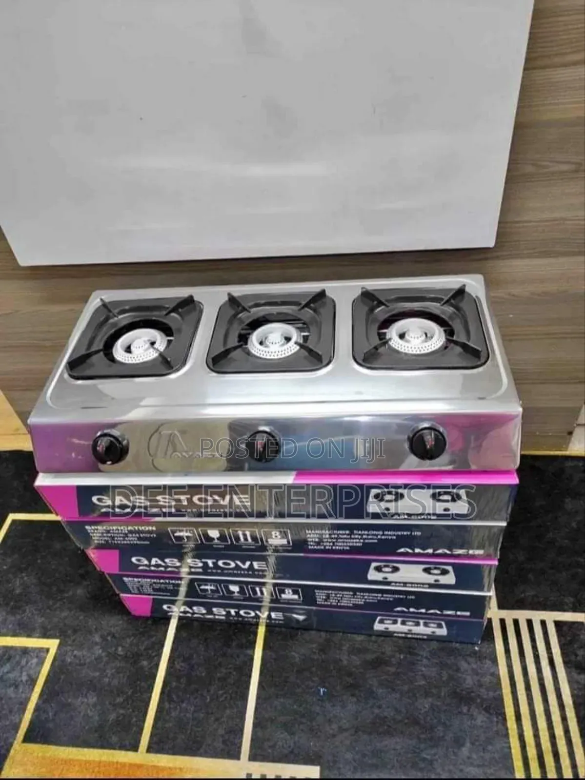 Amaze 3 Burner Table Top Cooker