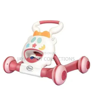 Dual Mode Baby Walker With Music Lights