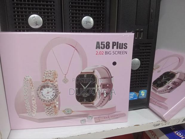 Smart Watch A58 Plus Gift Set
7 in 1 - thumbnail 2