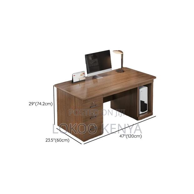 Office Desk : Space-Saving Executive Office Table - thumbnail 2