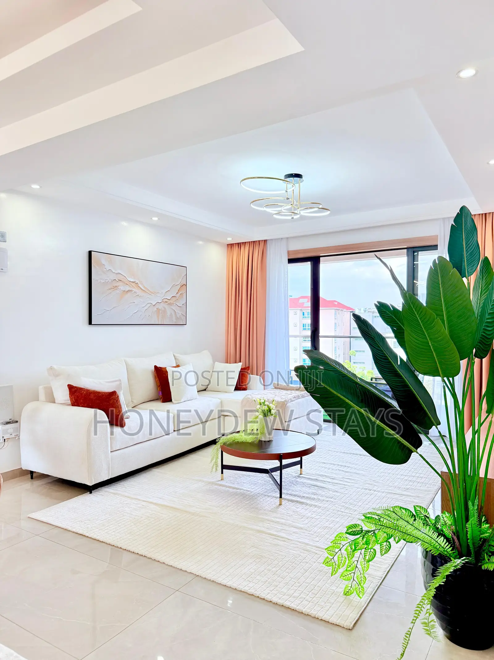 3-Bedroom Furnished Apartment Riverside, Nairobi