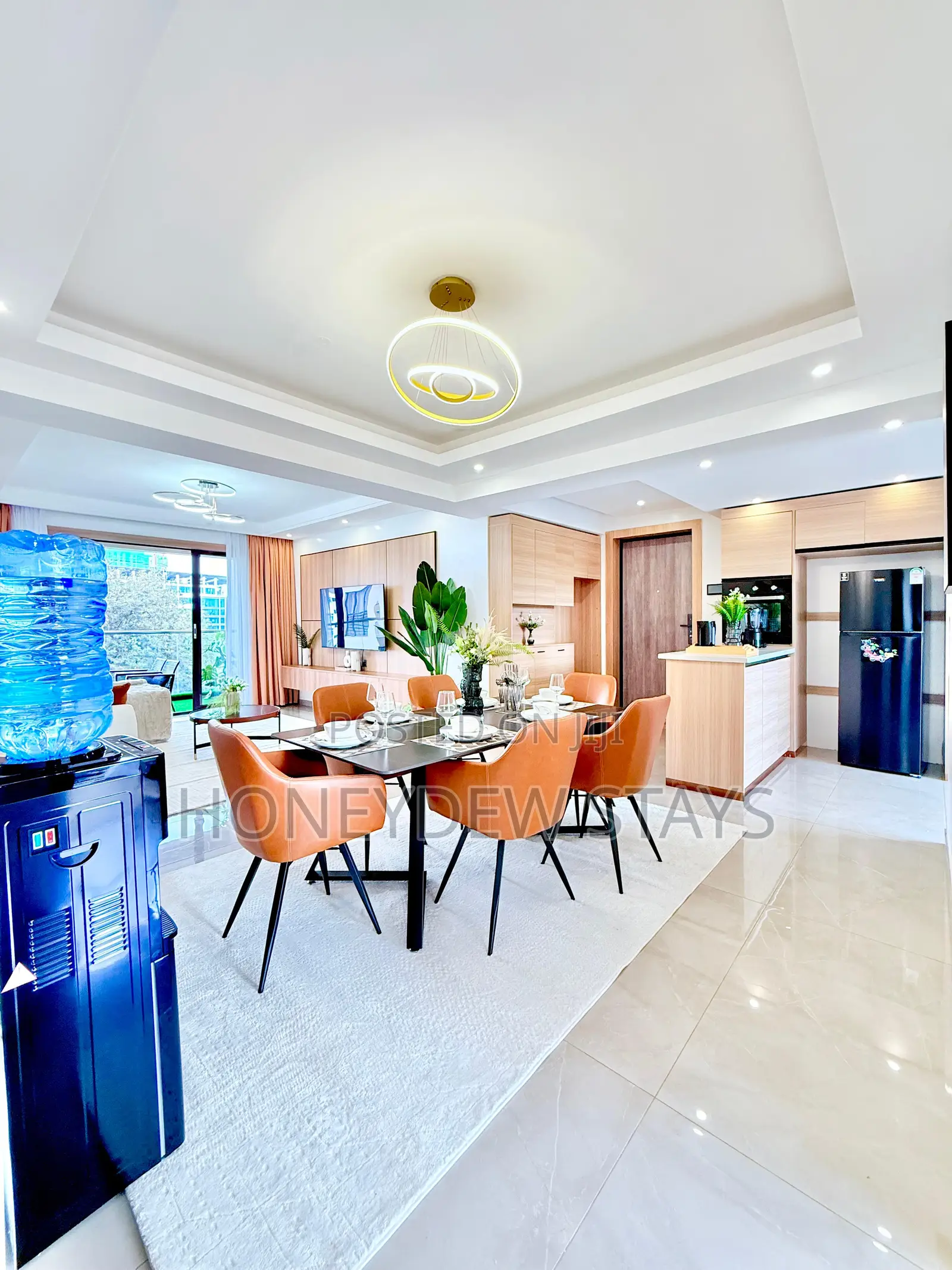 3-Bedroom Furnished Apartment Riverside, Nairobi