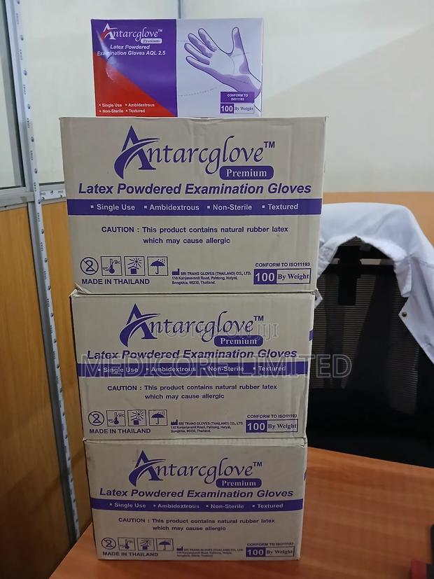 Latex Gloves - Powdered(Medium) - thumbnail 3
