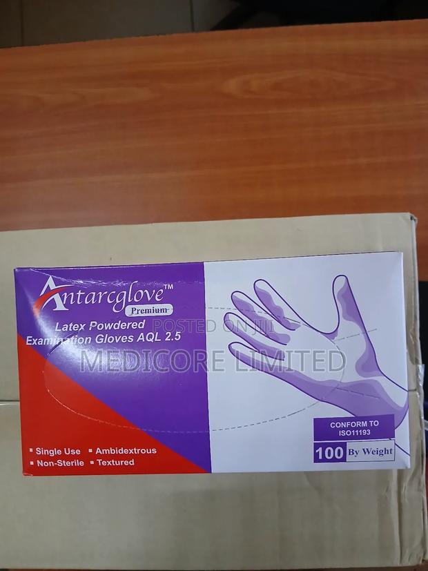 Latex Gloves - Powdered(Medium) - main view