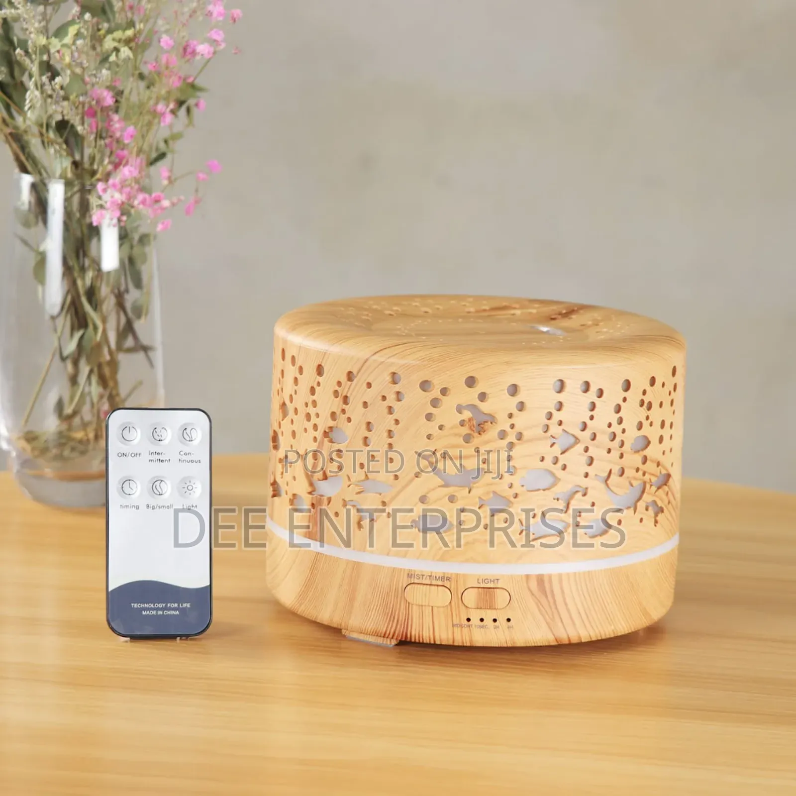 Ultrasonic Aroma Diffuser Humidifier With Remote