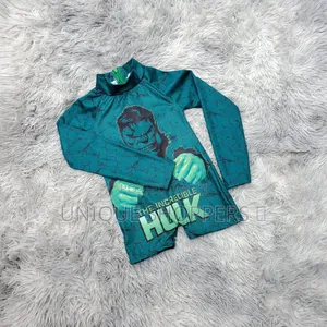 Incredible Hunk Kids Swimming Costume